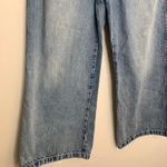 Favorite Daughter jeans: The Masha Super High Rise Wide Leg Crop in Dublin 27 Blue Photo 8