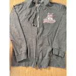Hooters Womens  Sweatshirt Hoodie Gray Pink Size Small Photo 1