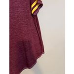 Maurice's  24/7 Maroon And Yellow T-Shirt Woman’s Size 0X Photo 3