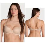 Victoria's Secret NEW! $50 VICTORIA’S SECRET 38DD(E) Lightly Lined Demi Bra BEIGE Padded Underwire Photo 1