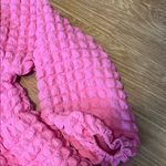 Simply Southern  Vibrant Pink Textured dress large Photo 3