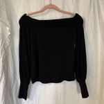 Abercrombie & Fitch black drapey long sleeve size XS Photo 1