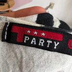 Black White Fringe Tunic Top, Boho, Indie, Festival, Hippie, Grunge,‎ Large Photo 5