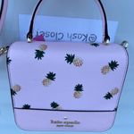 Kate Spade New York Pink Multi Pineapple Crossbody Purse Photo 4