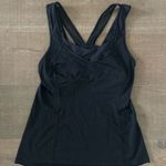 Lululemon black sheer strap bra tank top Photo 0