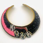 🌹HP🌹Adrienne Designs Beaded Choker Necklace Black Photo 0