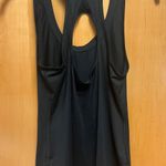 Athleta Black Nitro Semi Fitted Keyhole Tank Top Photo 3