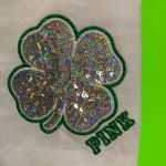 PINK - Victoria's Secret Victoria’s Secret PINK Logo Shine Bling Sequin St Patrick’s Day Shirt vspink Y2K Photo 11