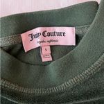 Juicy Couture ‎ Y2K Green Velour Sweatshirt Photo 1