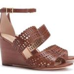 Tory Burch Perforated Gladiator 85mm Wedge Photo 0