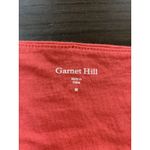 Garnet Hill  Top Women's‎ Medium Tank Tunic Coral Boho Cute Summery Elastic Waist Photo 3