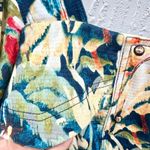 Acler Lovell puff sleeve floral belted mini dress blue yellow size 2 Photo 8