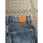 ANINE BING  Sonya Jean Button Fly Mid Indigo Blue Womens Pants Size 26 Photo 11