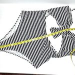 One Piece 🌴SWIMSUIT Black and White Cutout  With or Without Strap Cute Tie Front Photo 1