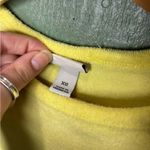 A New Day Yellow Terry Cloth Tank Top Photo 3