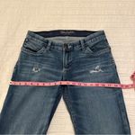 Wrangler  Shiloh 7 x 32 Distressed Flare Jeans denim stretch Photo 4