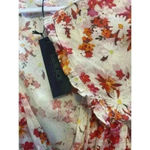 NWT REVOLVE X Bobi BLACK Los Angeles surplice wrap Floral Size Small NWT White Photo 5