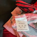 Reborn Knit Ruffle Hem Dress Red/Black Size XL Red Photo 7