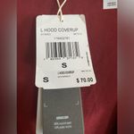 Adidas Maroon Hooded Cardigan Womens Size SM Photo 2