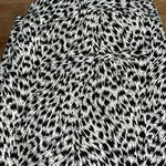 Michael Kors Woman’s  Miranda Jaguar Print Cotton Pants Black and White Size 12 Photo 6