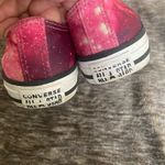 Converse CT All Star Classic Low-Top Crimson Pink Sneakers Girls Size 3 Photo 2