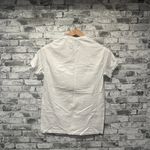 Gildan EUC "Black Hawk Fan" White T-Shirt Red Font Chicago Blackhawks Size Small Photo 5