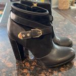 Rachel Zoe  leather suede buckle bootie Photo 0