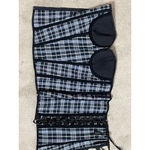 Women's Daisy Corsets Black Sequin Bandeau L Size L Photo 2