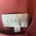 Azazie  Mallory In Mulberry High Slit Bridemaids Dress  10 Photo 3