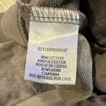 Z Supply  Women’s Gray Camouflage Sweat Tie Shorts Size Large Photo 3