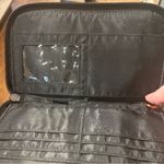 Vera Bradley PURSE AND MATCHING WALLET BROWN 4 Inside Pockets VTG Photo 9