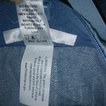 Fashion House L Y2K Glam Denim Jeans Bra Top Blue Size L Photo 2