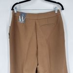 Worthington  NWT Women’s Wide‎ Leg Cropped Trouser Pants Size 8 Hi Rise Brown Photo 5