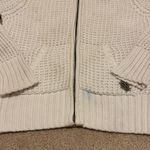 Harley Davidson Women’s Zip Up Sweater Size Medium Y2K Chunky Knit Pullover Photo 3