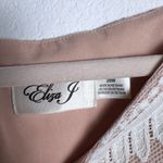 Eliza J  Ivory‎ Floral Lace Shift Dress 20W Mini Cocktail Party Wedding Guest Photo 9