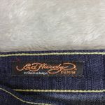 Ed Hardy by Christian Audigier Embroidered Jeans Love Kills Slowly Size 13/14 Photo 3