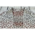 Knox Rose Floral Jacquard Open Front Cardigan Sweater Photo 11