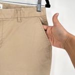 Gap Women's Flat Front Downtown Slim City Cropped Pants Khaki Size 6 Petite Photo 11