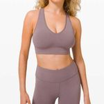Lululemon Reveal Sports Bra Digital Rain Light Support Knit Lunar Rock Taupe Photo 0