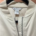 Athleta NWOT  Sateen Bomber Jacket Size L Photo 9