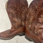 Double H Womens 8 1/2 Western Boots Made In Mexico Brown Size 8.5 Photo 4