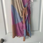 O'Neill NWT Marlo Multi Color Wrap Dress Size Medium Photo 6