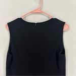 Vince  Sleeveless Pencil Straight Dress Midi Womens 6 Black Work Business Photo 6