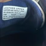 Tory Burch  Sport Ruffle Sneaker White Navy Casual Athleisure Low-Top Leather 8 Photo 10