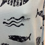 Arli Womens Blue Fish Seashells Print Maxi Dress M Puerto Vallarta Mexico Size M Photo 6