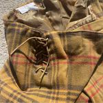 Nine West  Wool Plaid Straight full leg VTG pants 16 Photo 4