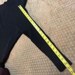 Free People Ottoman Slouchy Mock-neck Sweater Black SZ XS/M Slight Ribbed Boxy Photo 13