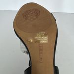 Vince Camuto Heels Manita Black Soft Nappa Silk Jeweled Ankle Strap Party 8 W Photo 7