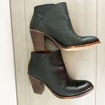 Lucky Brand Womens Black Eesa Leather Closed Toe Ankle Booties sz 6M Photo 8