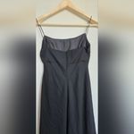 Vintage Michaelangelo Black Cowl Y2k Gothic Wimsigoth Vamp Dress Size 8 Photo 6